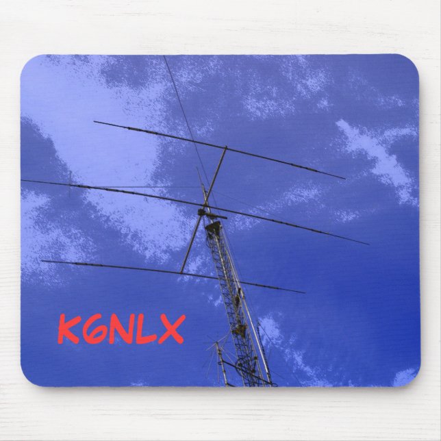 Amateur Radio Call Sign Mouse Pad (Front)