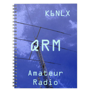 Amateur Radio Call Sign QRM Notebook