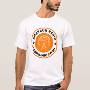 Amateur Radio Comunication shirt Orange