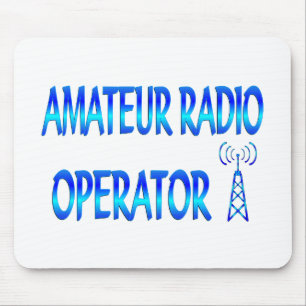 Amateur Radio Operator Mouse Pad