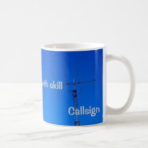 Amateur Radio QRP and Callsign Mug