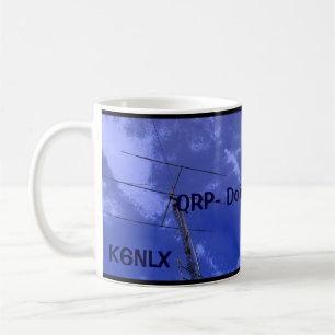 Amateur Radio QRP and Callsign Mug 2
