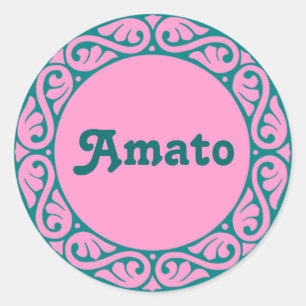 Amato Italian stickers