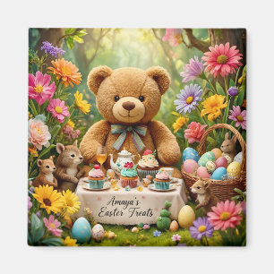 AMAYA ~ EASTER Teddy Bear Treats ~ Magnet