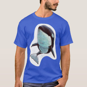Amaya the Killer Whale Scribble T-Shirt