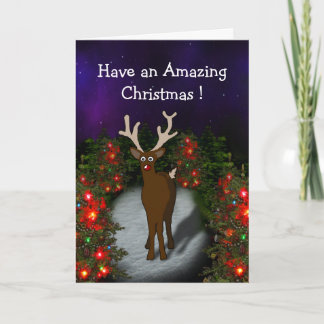 Amazed Christmas Card