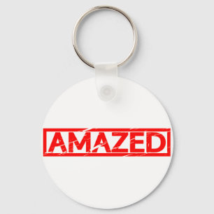 Amazed Stamp Key Ring