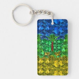 Amazigh Acrylic Keychain