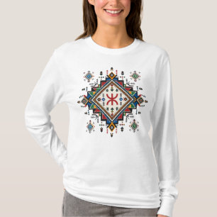 Amazigh Berber T-Shirt, Moroccan Tifinagh Yaz Symb T-Shirt