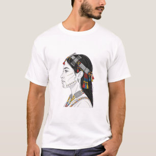 Amazigh Berber Woman - Traditional Silver Jeweller T-Shirt