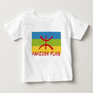 Amazigh flag - berber flag-Drapeau Amazigh Baby T-Shirt