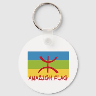 Amazigh flag - berber flag-Drapeau Amazigh Key Ring