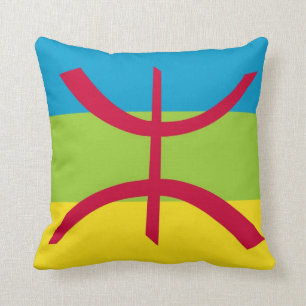 Amazigh Flag Cushion
