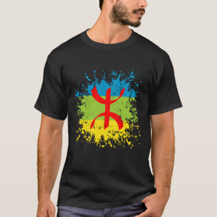 Amazigh Flag,Flag of amazigh,kabyle amazigh berber T-Shirt