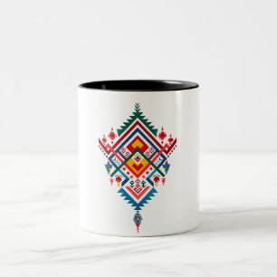 Amazigh Heritage Mug - Traditional Moroccan Berber