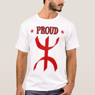 Amazigh Kabyle Berber Tattoo symbols tifinagh art  T-Shirt