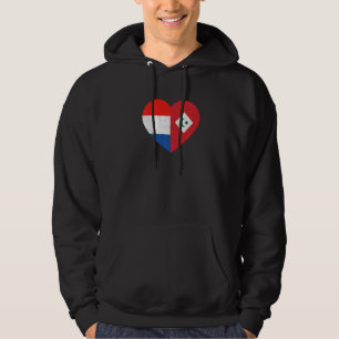 Amazigh Rifian Dutch Pride Heart Arrif Holland Fla Hoodie