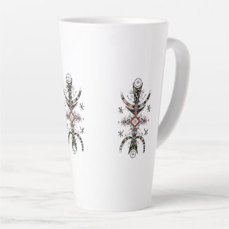 Amazigh Tifinagh Symbol Art – Berber sweatshirt Latte Mug