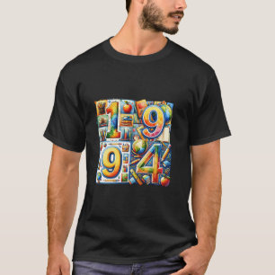 Amazing 1994 Teacher Birthday Aesthetic Teacher Sy T-Shirt