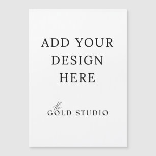 Amazing 5 x 7 Magnetic Postcard Invitation Blank  