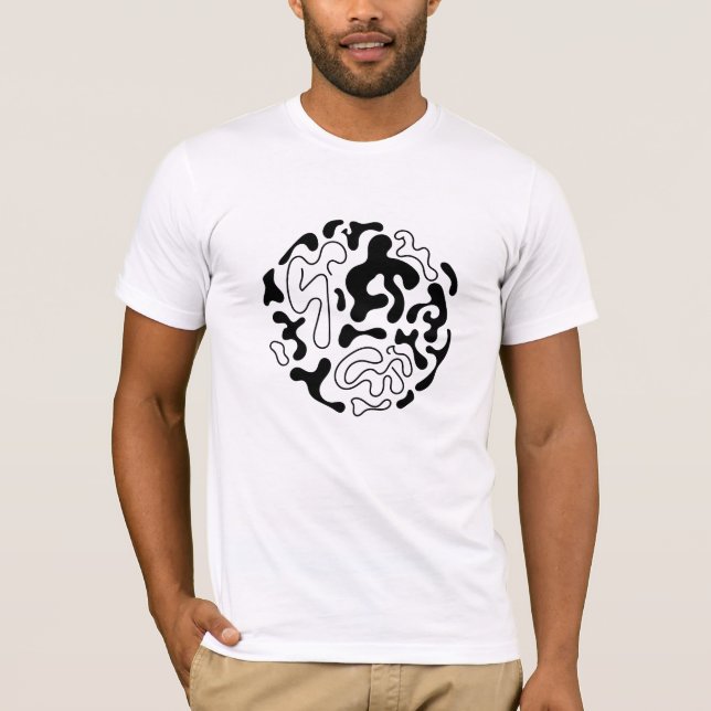 Amazing Abstract Doodle  T-Shirt (Front)