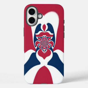 Amazing Abstract E.T. Art Print iPhone 16 Plus Case