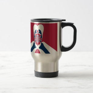 Amazing Abstract E.T. Art Print Travel Mug