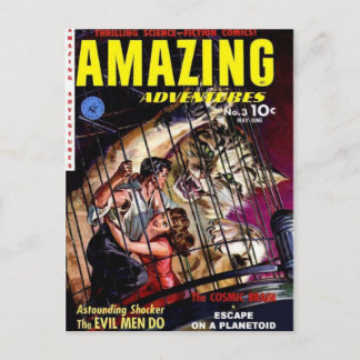 Amazing Adventures 3 Postcard
