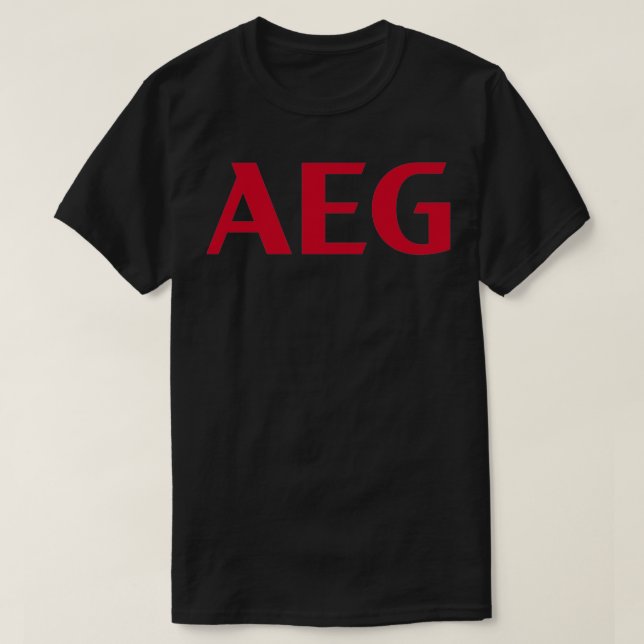 Amazing AEG Design T-Shirt (Design Front)