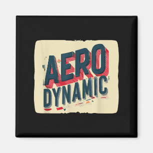 Amazing Aerodynamic Emblem for Boys and Girls Magnet