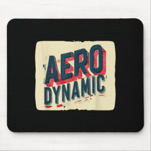 Amazing Aerodynamic Emblem for Boys and Girls Mouse Pad