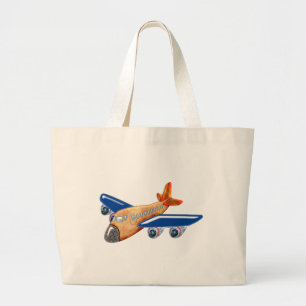 Amazing Aeroplane Large Tote Bag