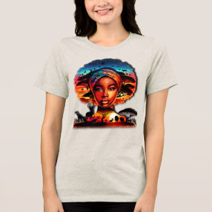 Amazing Africa's Beauty Tri-Blend Shirt