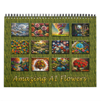 Amazing AI Fowers Calendar