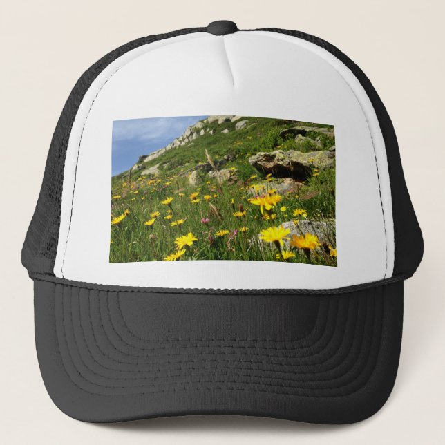 Amazing! Alpine flowers Trucker Hat (Front)