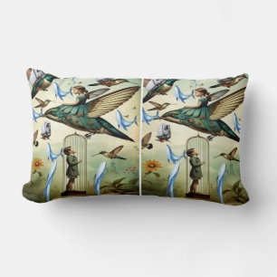 amazing animals and birds lumbar cushion