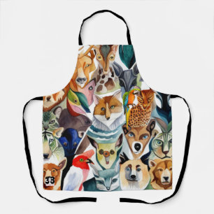 Amazing Animals Apron