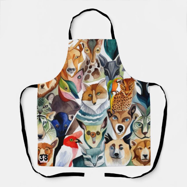 Amazing Animals Apron (Front)