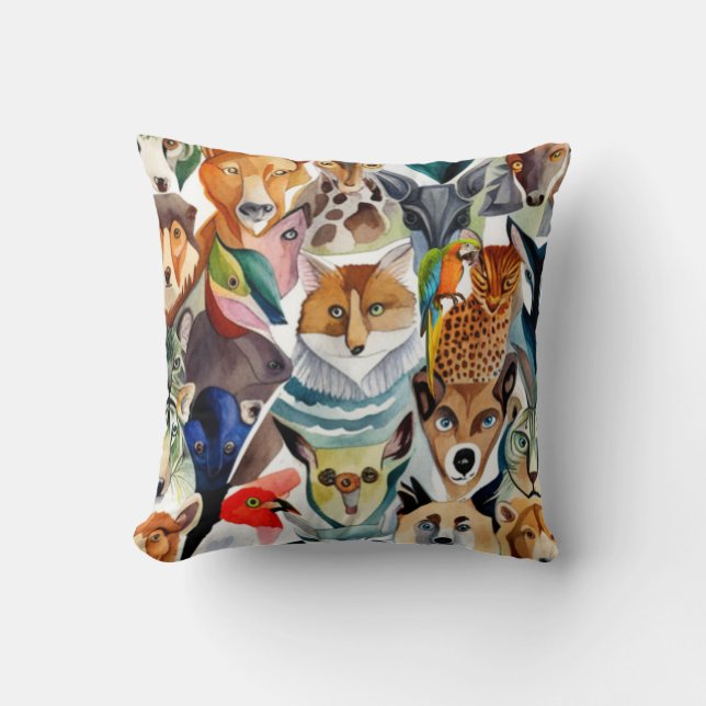 Amazing Animals Cushion (Front)