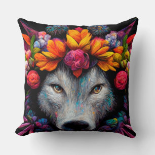 Amazing animals lovely cute throw pillow