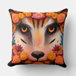 Amazing animals lovely cute throw pillow