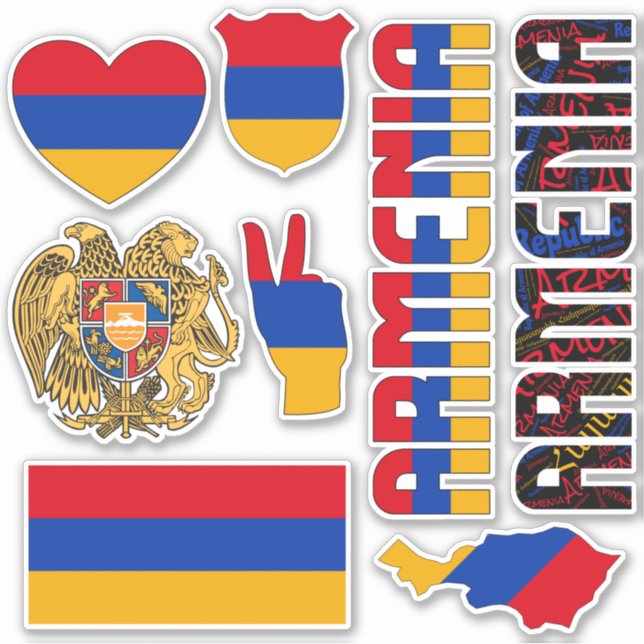 Amazing Armenia Shapes National Symbols (Front)