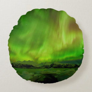 Amazing Aurora Round Cushion