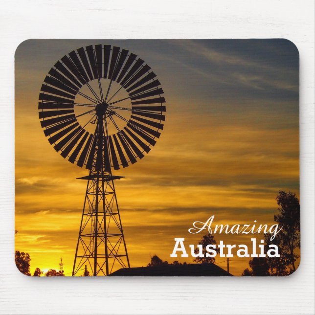 Amazing Australia mousepad (Front)