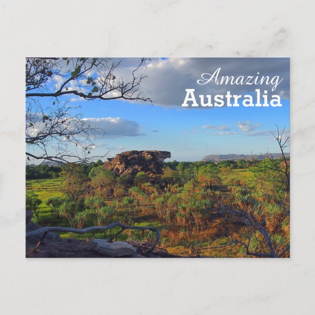 Amazing Australia postcard (Front)