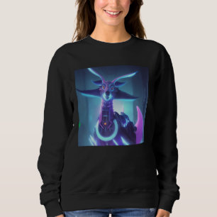 Amazing Awesome Dinosaur Creature Fantasy Wonder M Sweatshirt