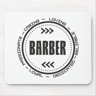 Amazing Barber Job Title Mouse Pad
