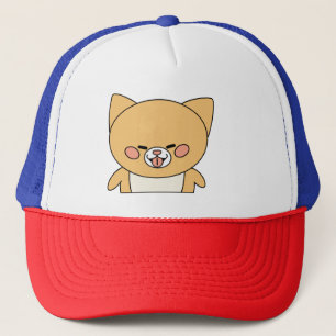 Amazing Baseball Cute Happy Naughty Cat Trucker Hat