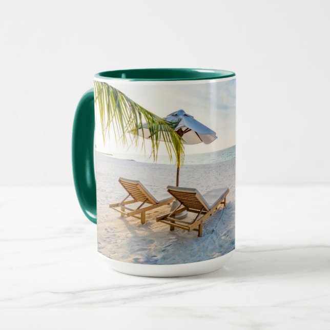 Amazing Beach Sunset Mug (Front Left)