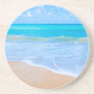 Amazing Beach Tropical Scene Photo Coaster